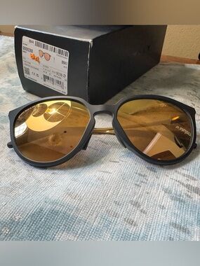 Oakley Matte Black Frame Prizm Rose Gold Lenses Sunglasses